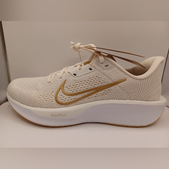 NEW Nike Quest 6 Road Running Shoe In Phantom&MatallicGold&Sail Size W:13 M:10.5 main image 15